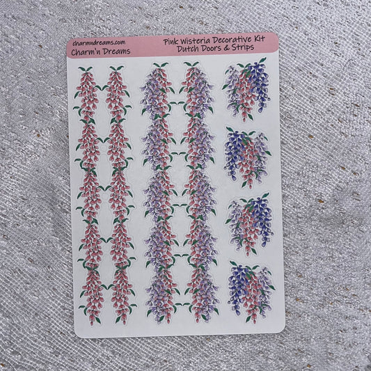 Pink Wisteria Decorative Kit
