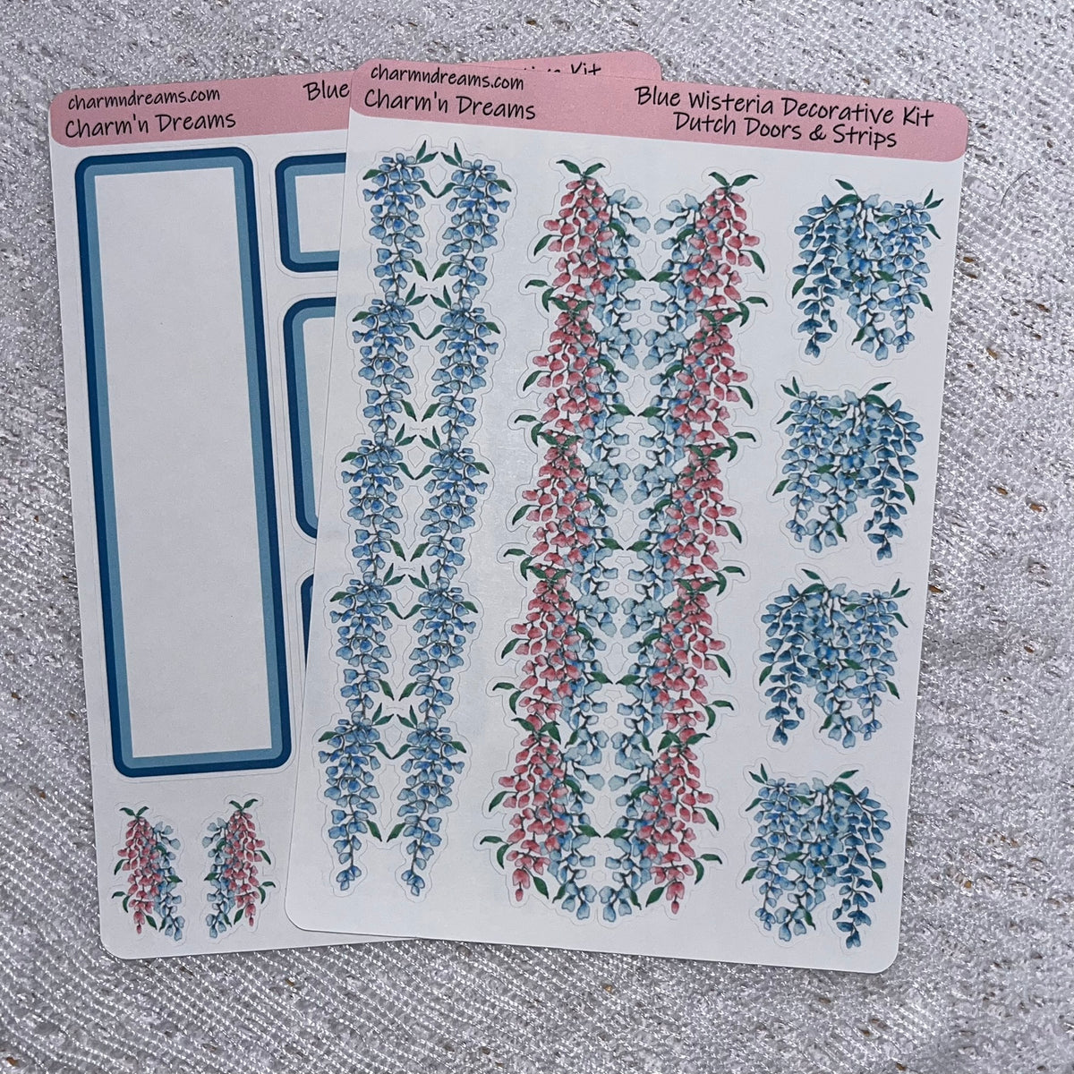 Blue Wisteria Decorative Kit