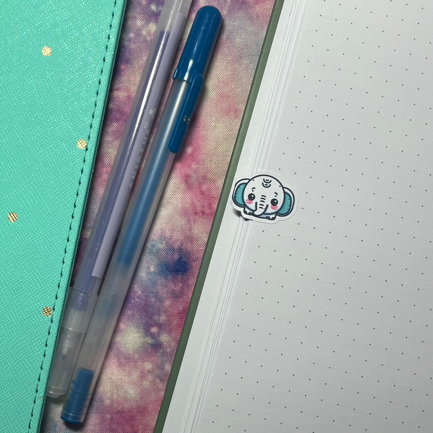 Buddies - Horizontal Foldover Tabs Sticker Sheet
