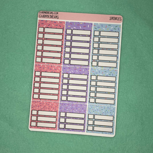 Sprinkles Planner Sticker Kit