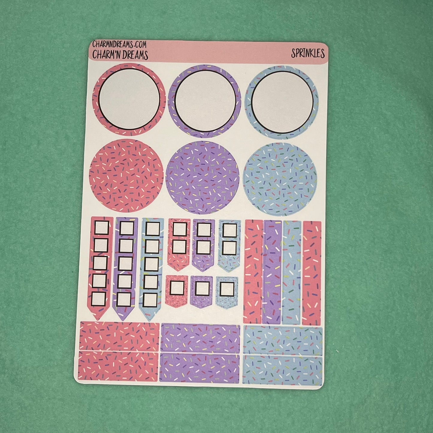Sprinkles Planner Sticker Kit