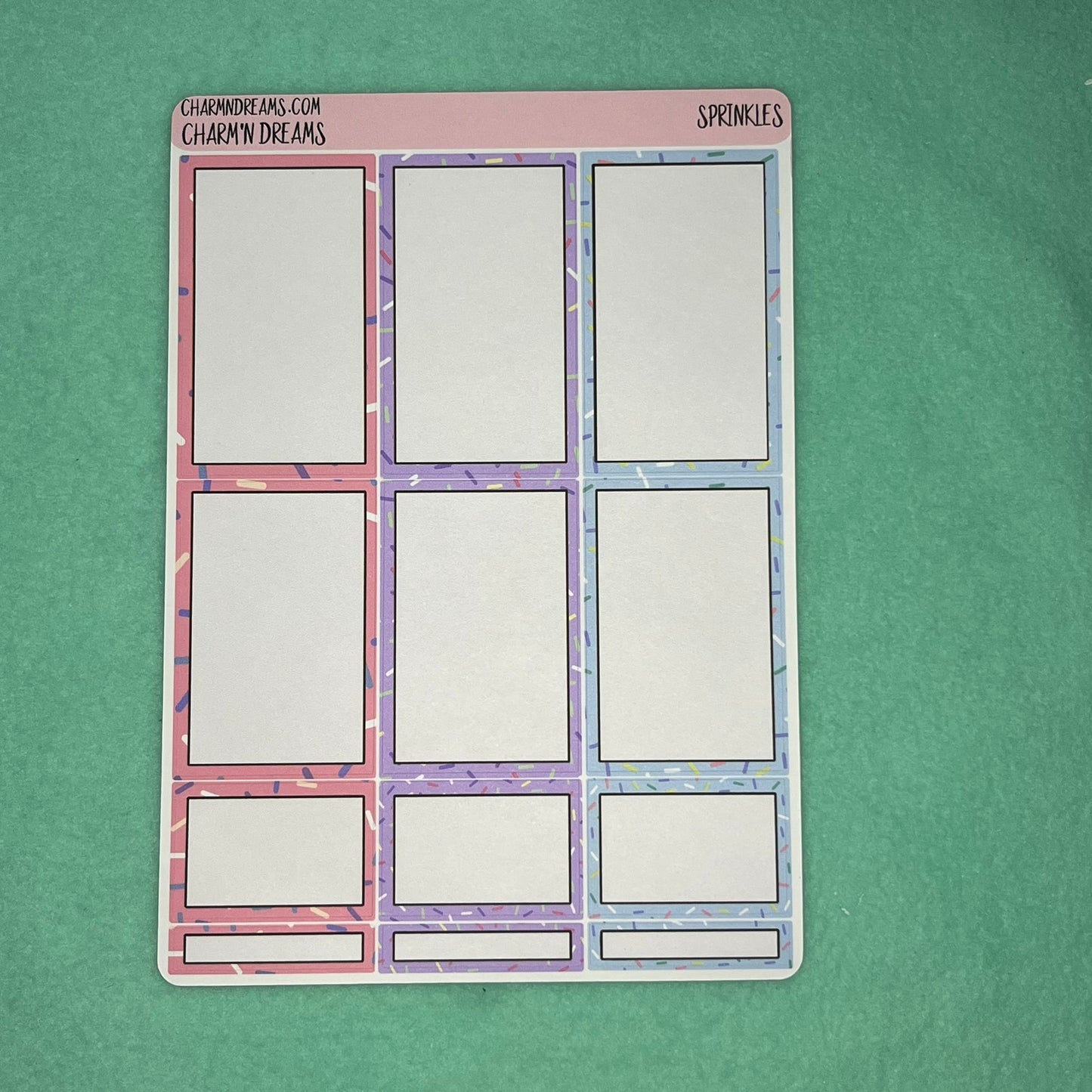 Sprinkles Planner Sticker Kit