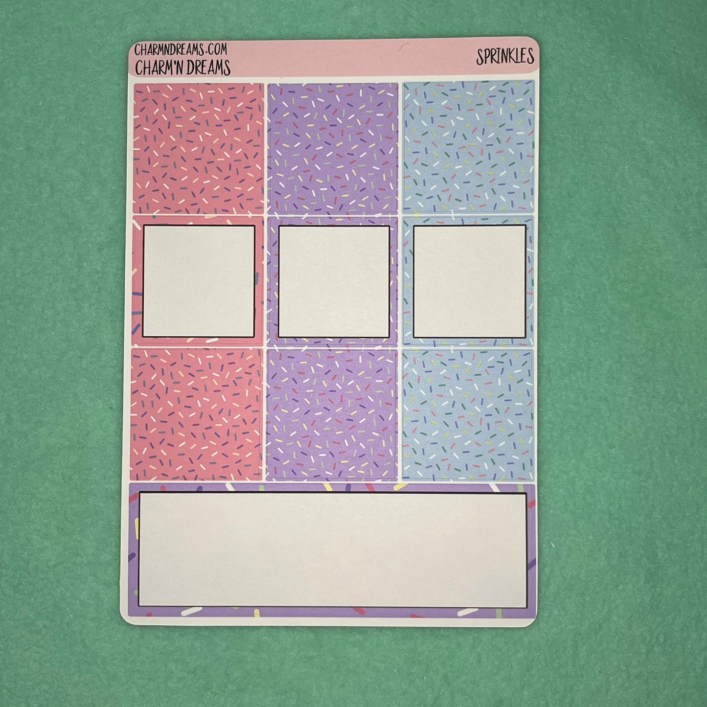 Sprinkles Planner Sticker Kit