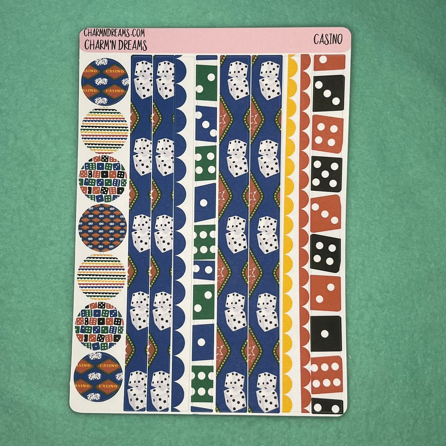 Casino Planner Sticker Kit