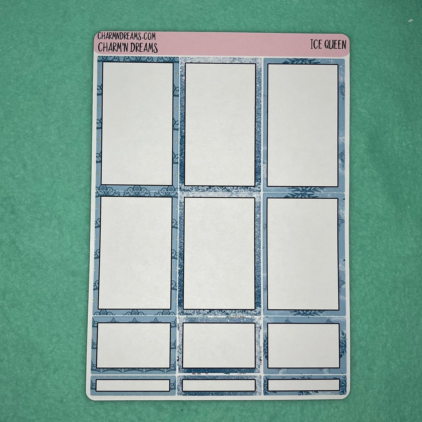 Ice Queen Planner Sticker Kit