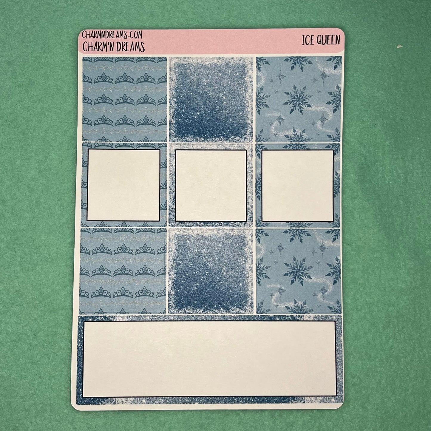 Ice Queen Planner Sticker Kit