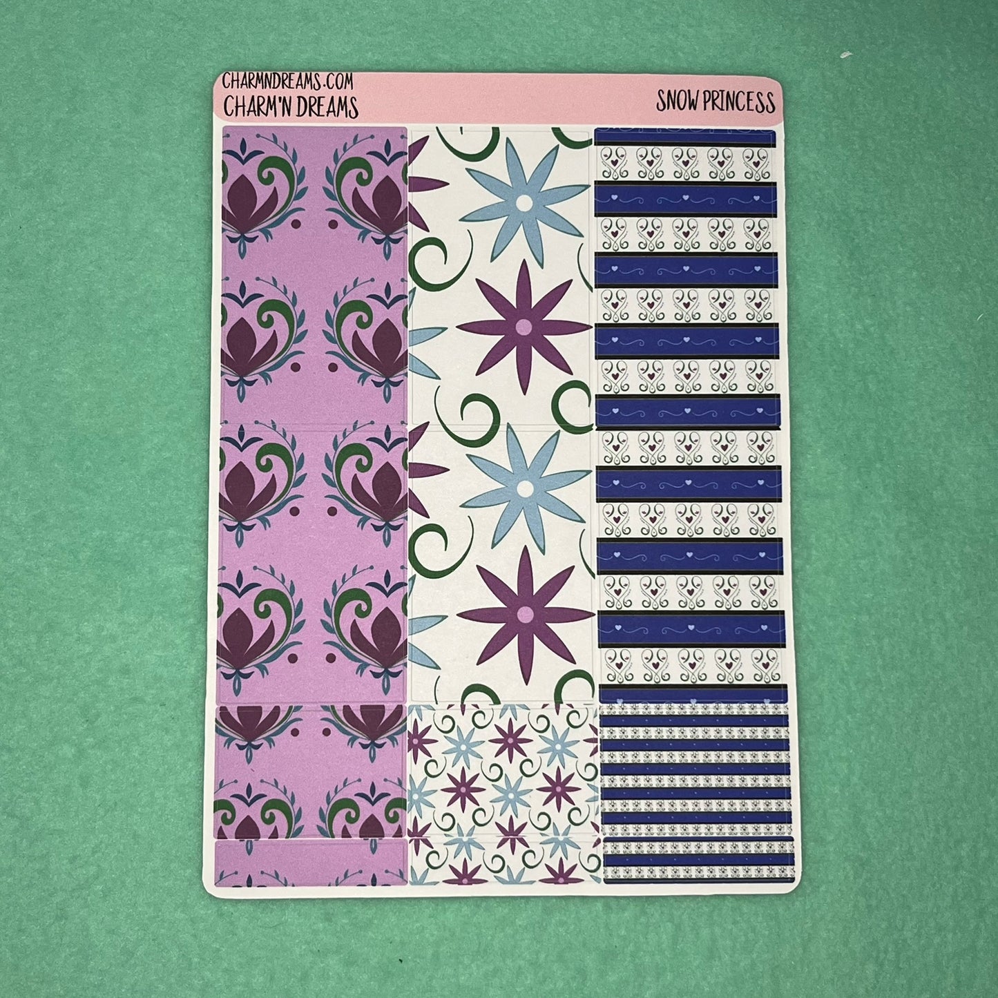 Snow Princess Planner Sticker Kit