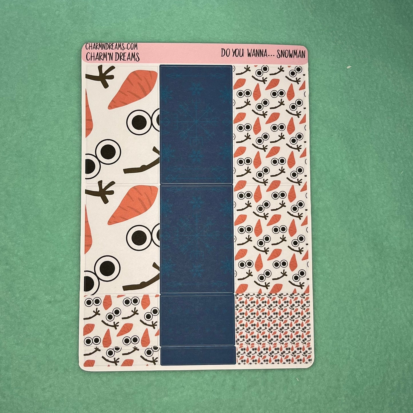 Do you wanna... Snowman Planner Sticker Kit