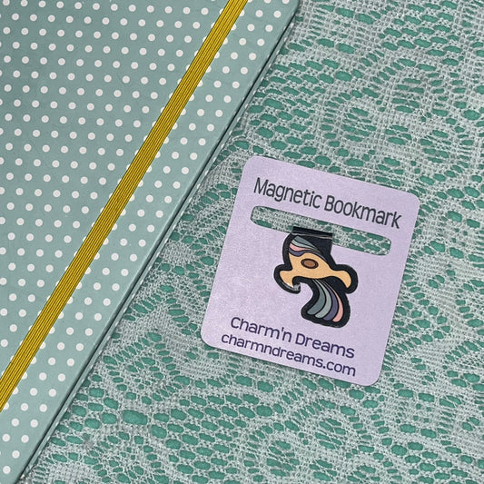 Rainbow Rocket Magnetic Bookmark/Page Holder