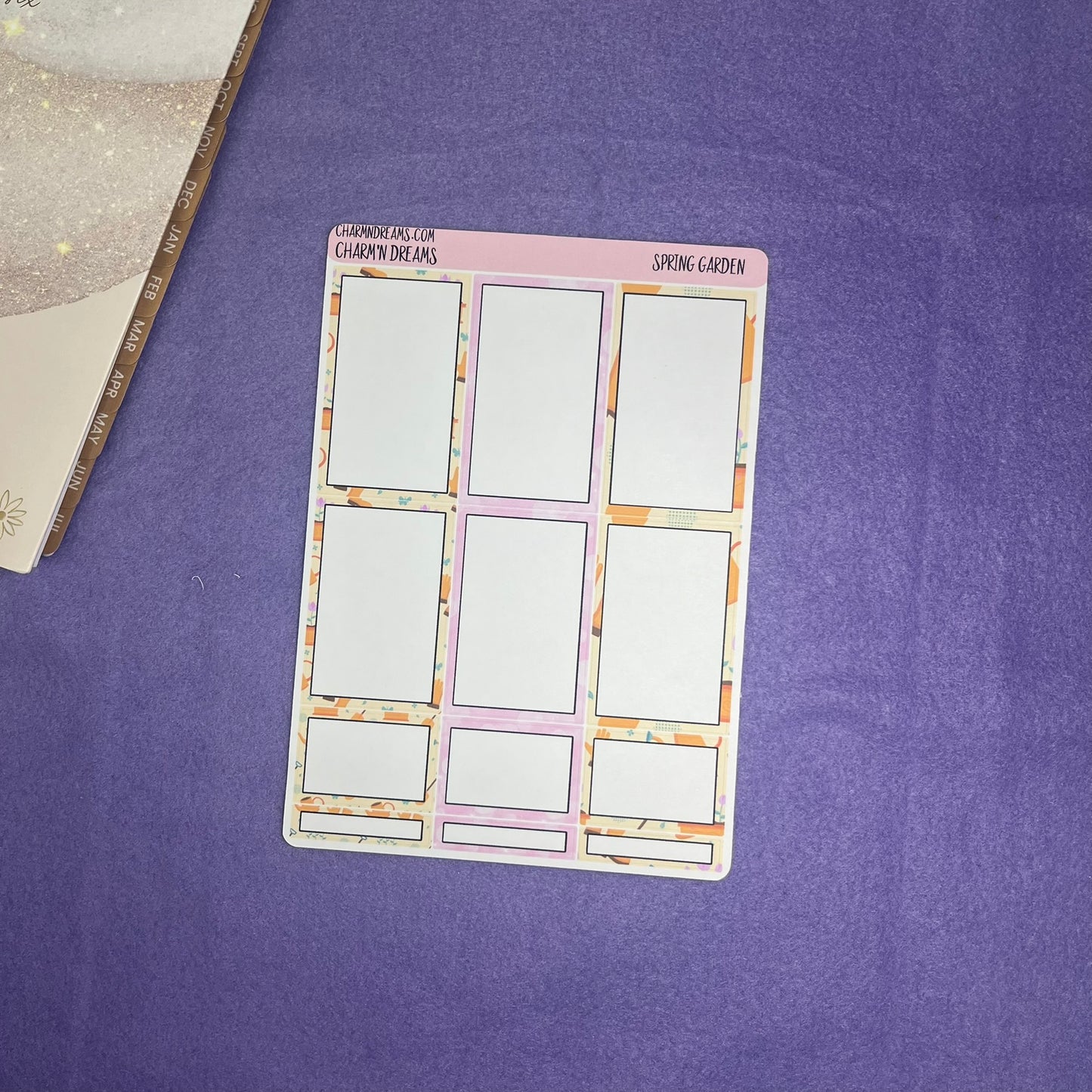 Spring Garden Planner Sticker Kit