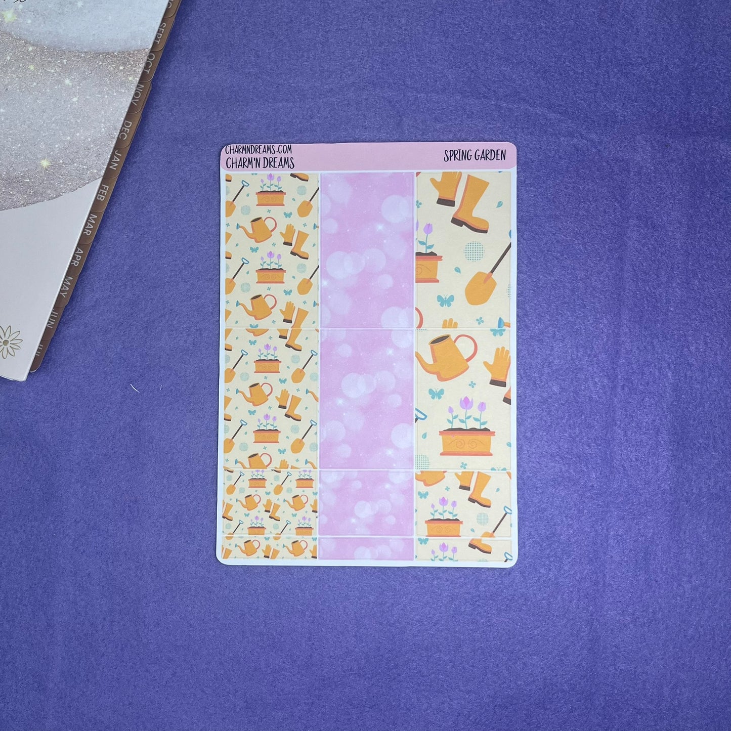 Spring Garden Planner Sticker Kit
