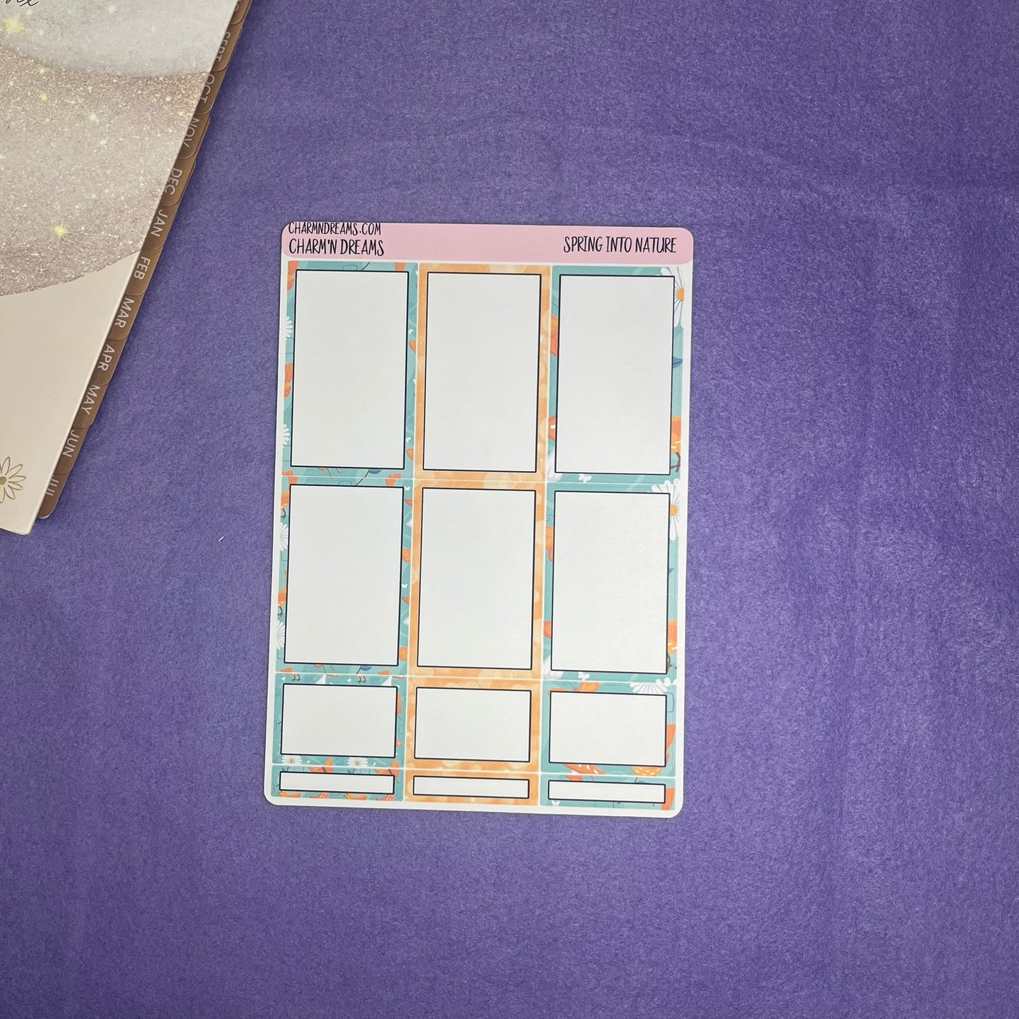 Spring into Nature Planner Sticker Kit