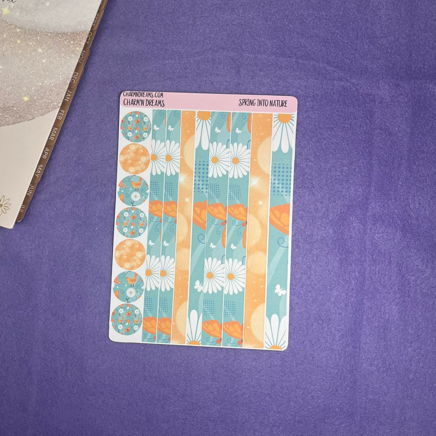 Spring into Nature Planner Sticker Kit