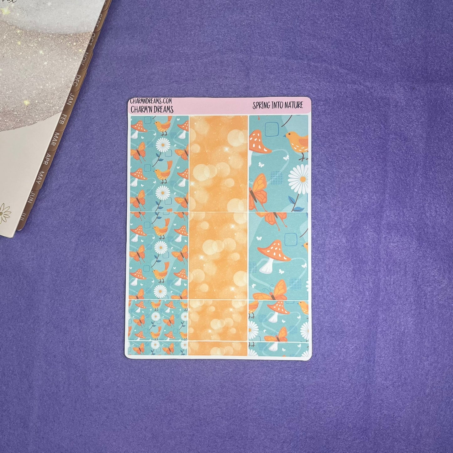 Spring into Nature Planner Sticker Kit