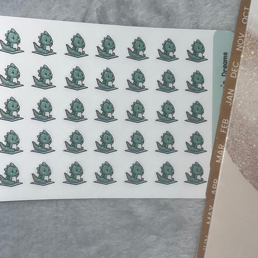 Dragon Yoga Icon Planner Stickers