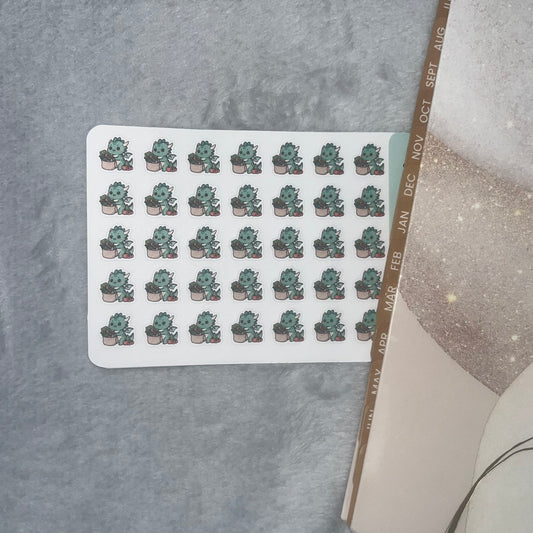 Dragon Veggie/ Grocery Shop Icon Planner Stickers