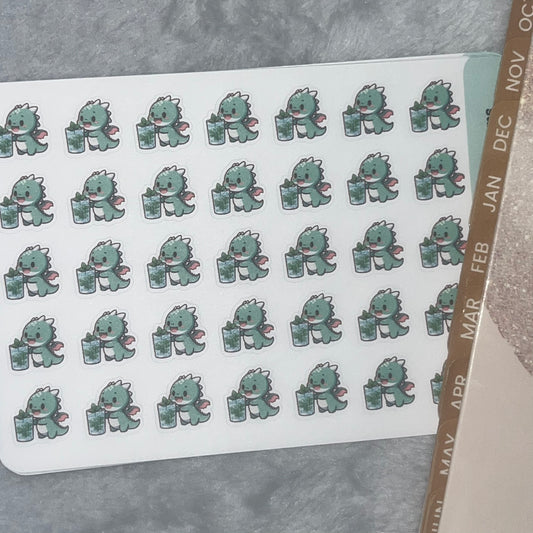 Dragon Hydrate Icon Planner Stickers