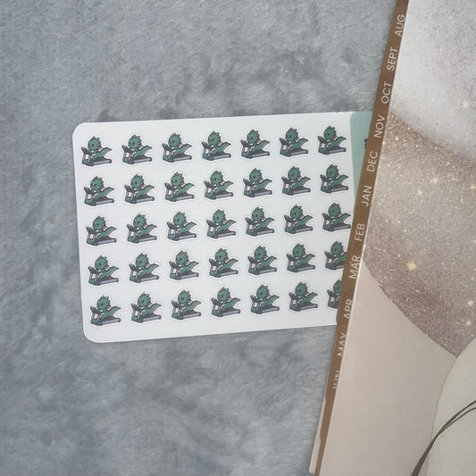 Dragon Treadmil/ Cardio Icon Planner Stickers