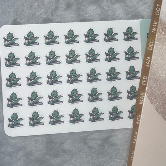 Dragon Treadmil/ Cardio Icon Planner Stickers