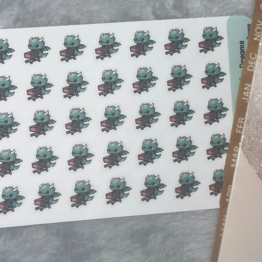 DragonShopping Cart Icon Planner Stickers