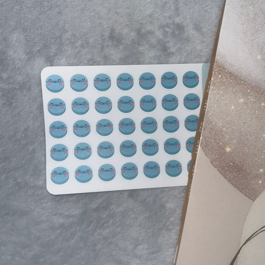 Medical 2- Blue Tablet Planner Stickers