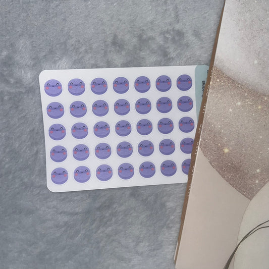 Medical 2- Purple Tablet Planner Stickers