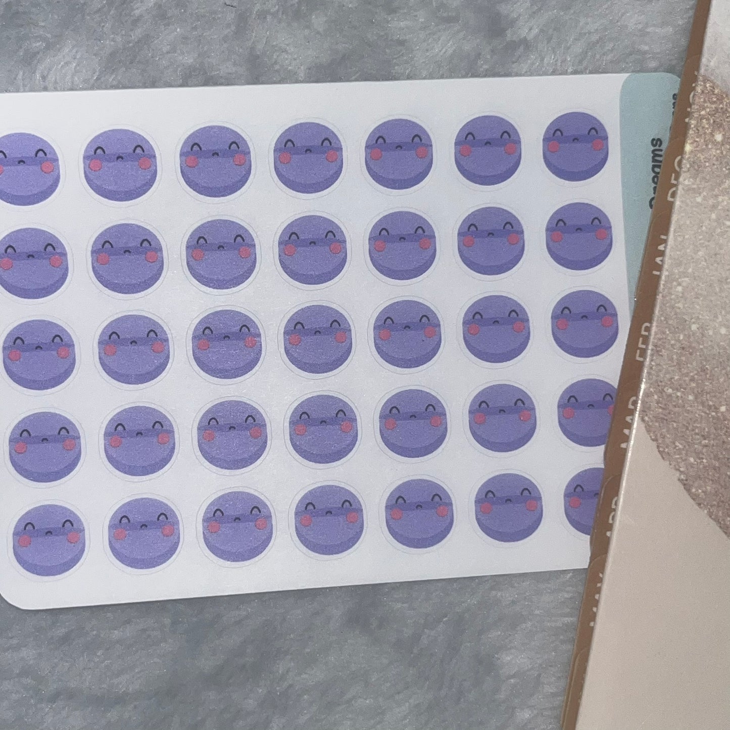 Medical 2- Purple Tablet Planner Stickers