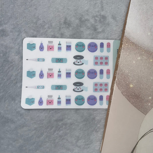 Medical 2- Sampler Planner Stickers