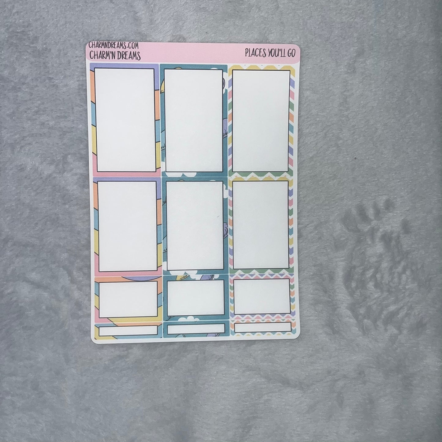 Places You'll Go Planner Sticker Kit