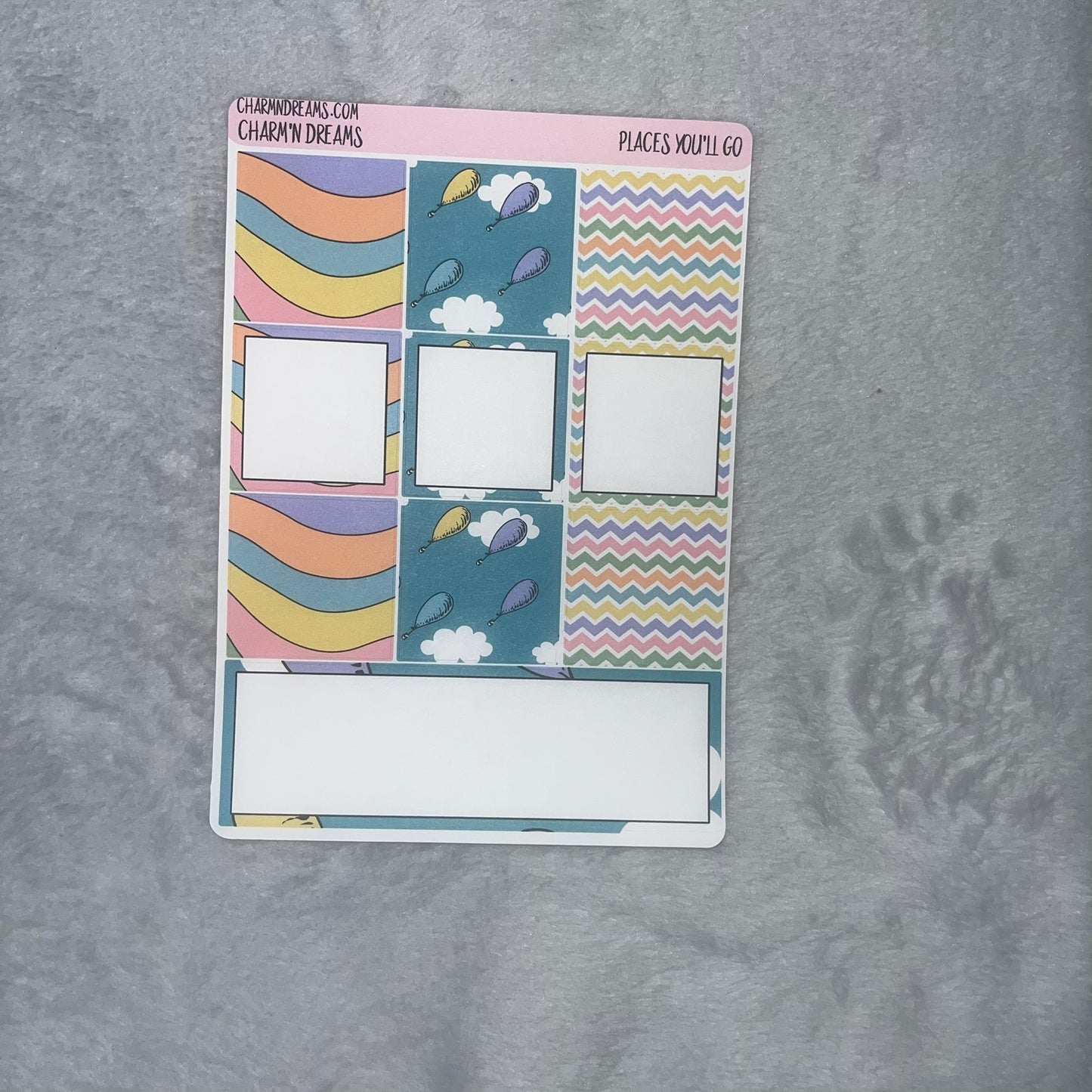 Places You'll Go Planner Sticker Kit