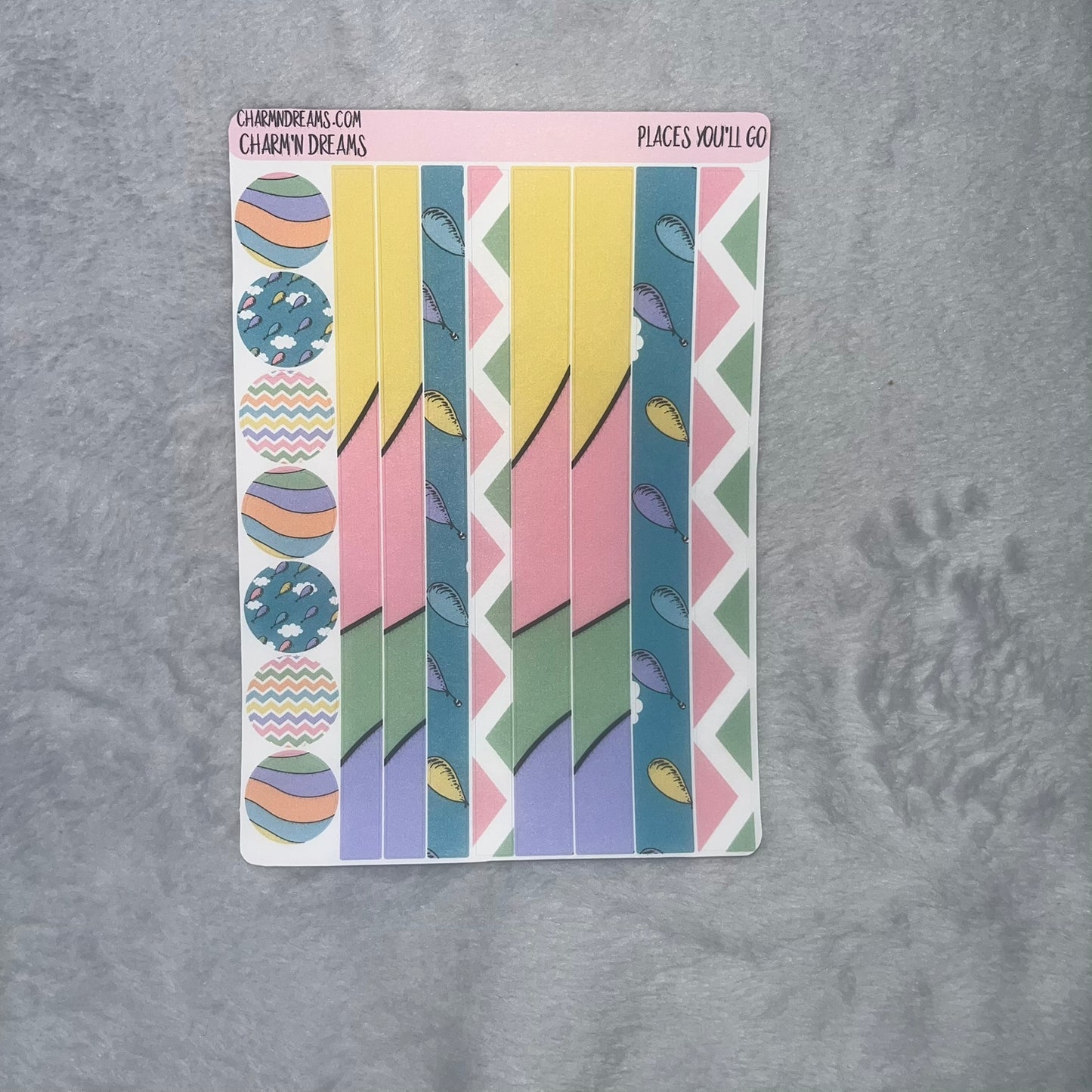 Places You'll Go Planner Sticker Kit