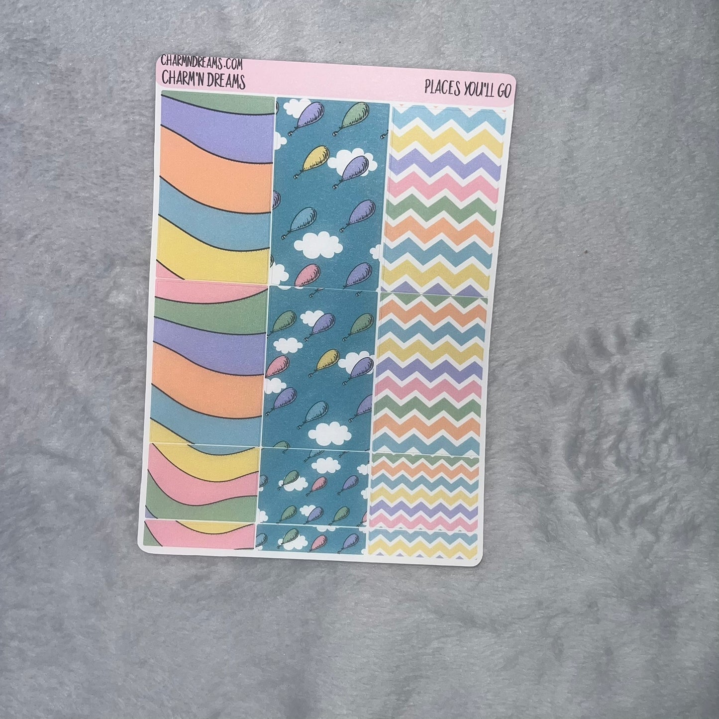 Places You'll Go Planner Sticker Kit