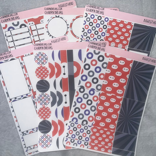 Biggest Hero Planner Sticker Kit