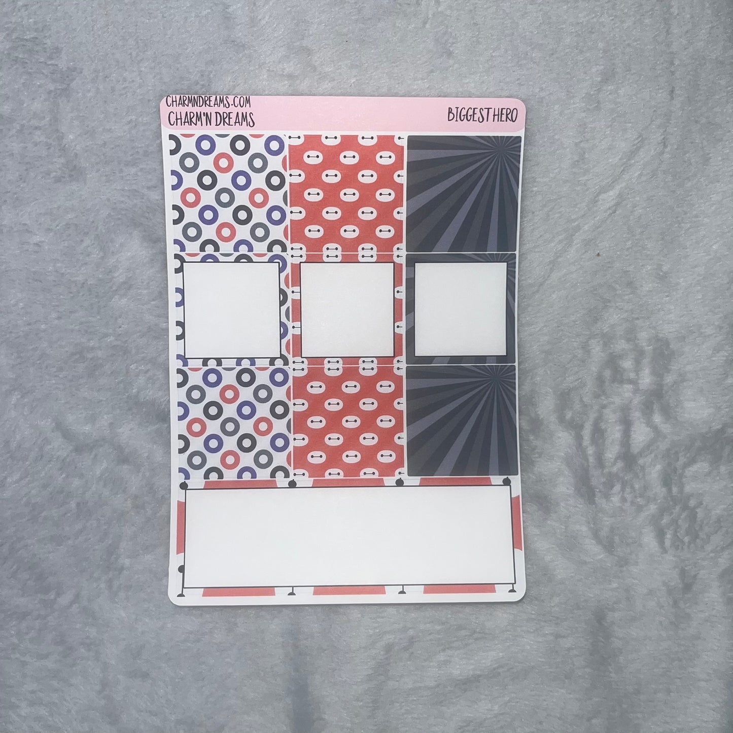 Biggest Hero Planner Sticker Kit