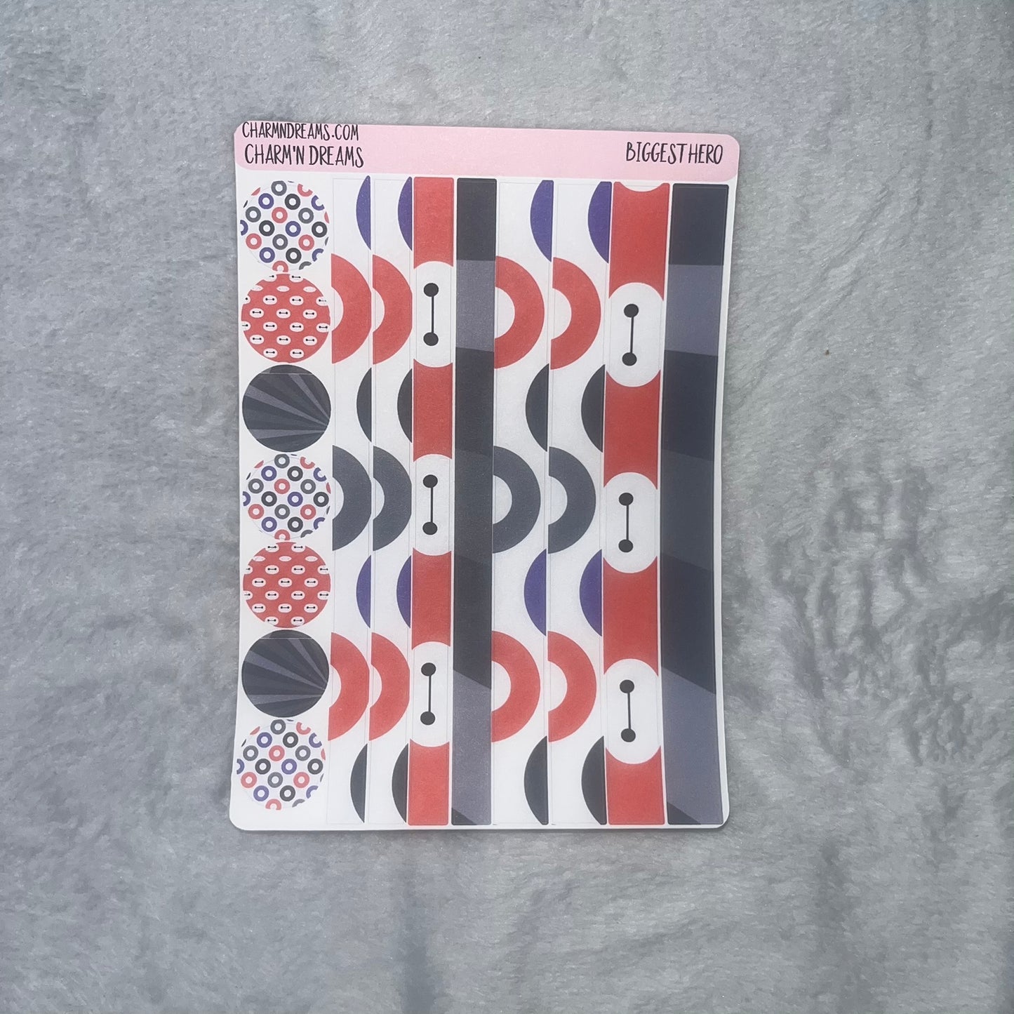 Biggest Hero Planner Sticker Kit