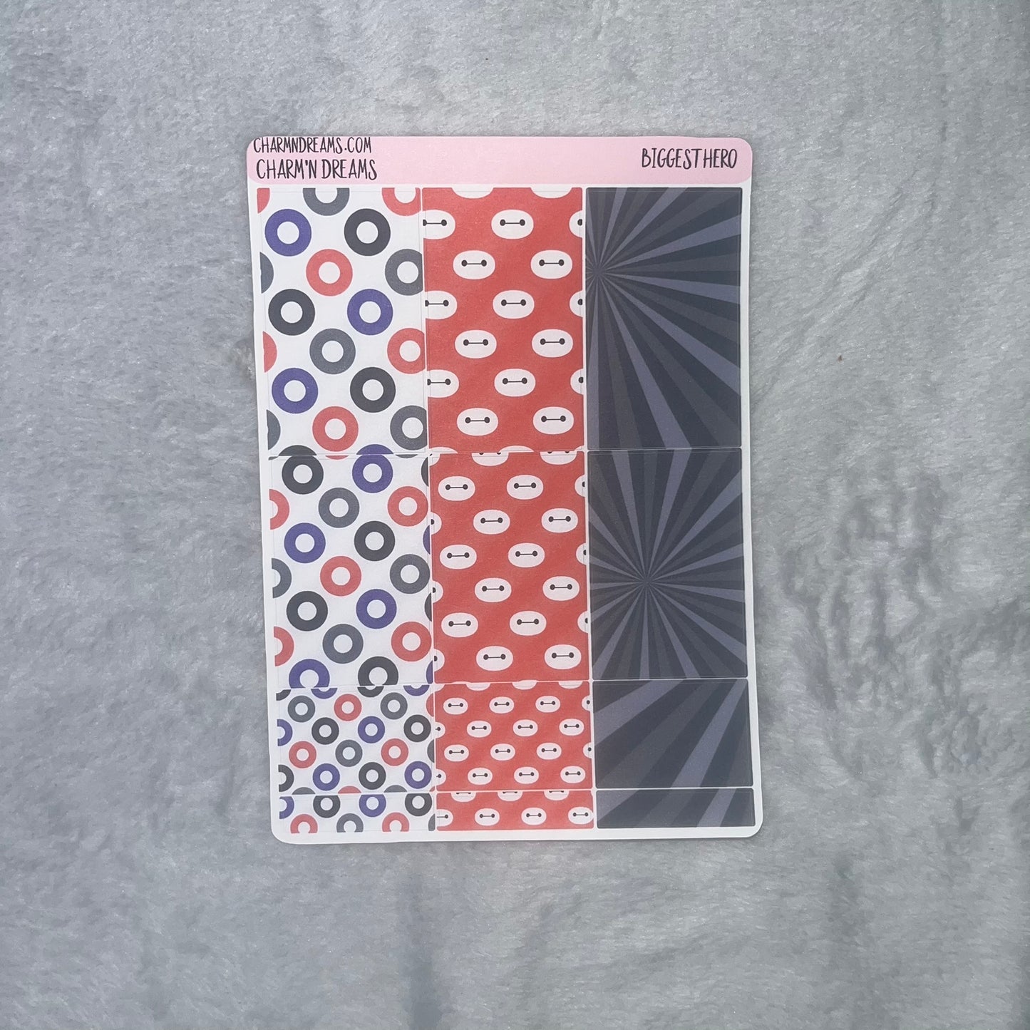 Biggest Hero Planner Sticker Kit