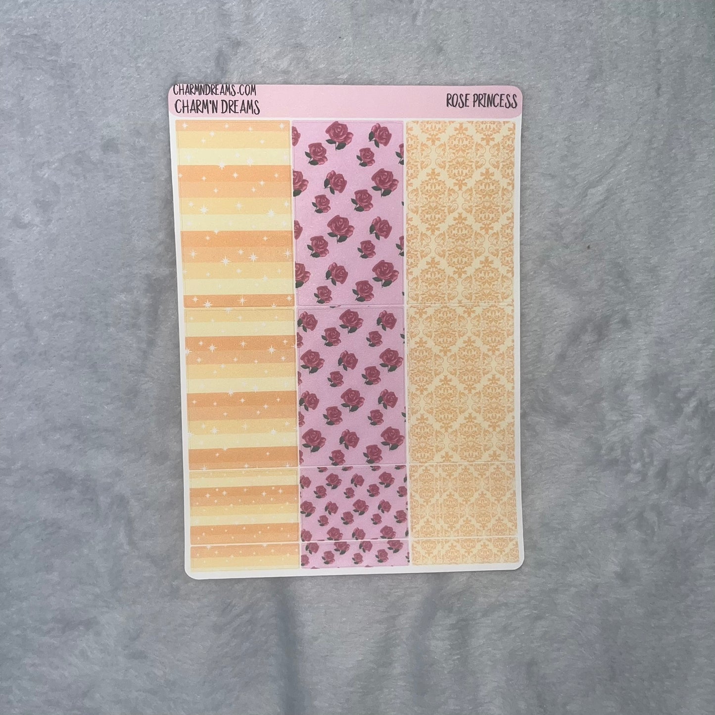 Rose Princess Planner Sticker Kit