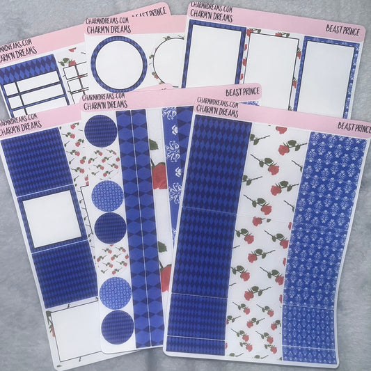 Beast Prince Planner Sticker Kit