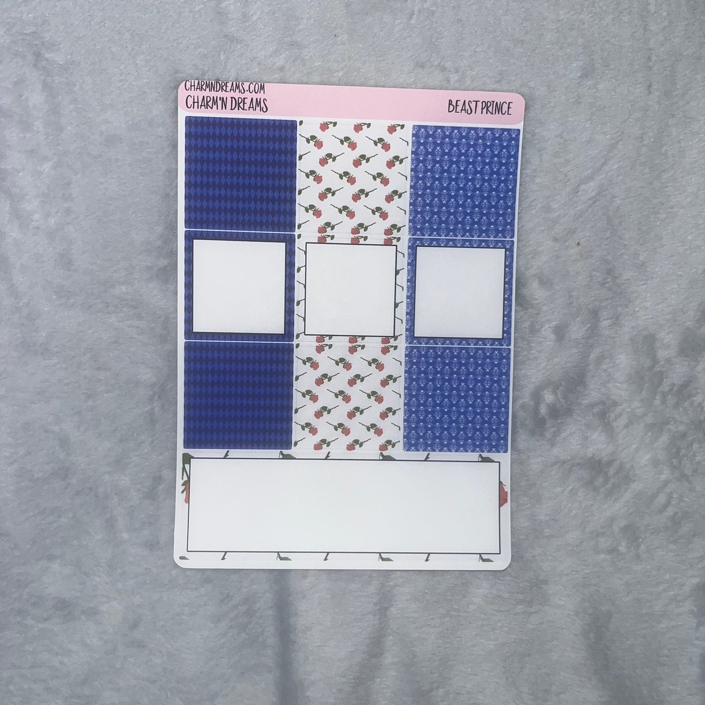 Beast Prince Planner Sticker Kit