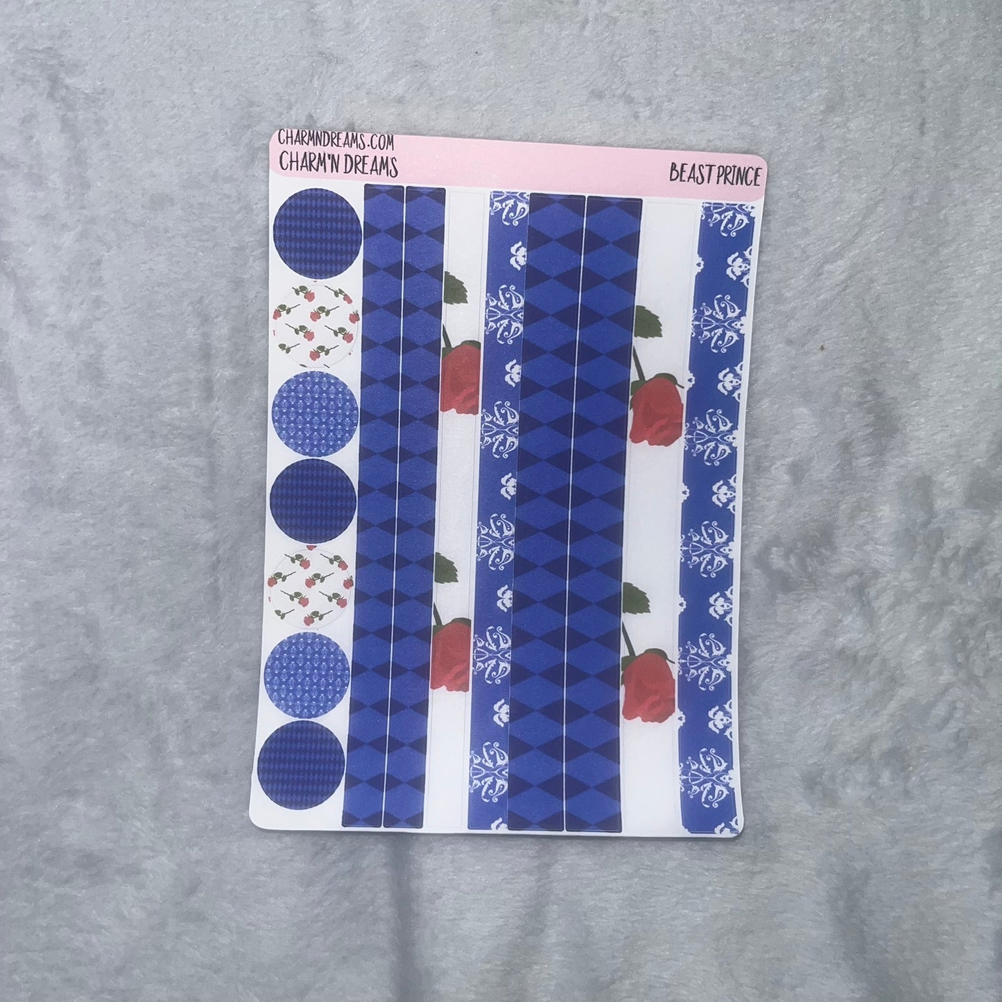 Beast Prince Planner Sticker Kit