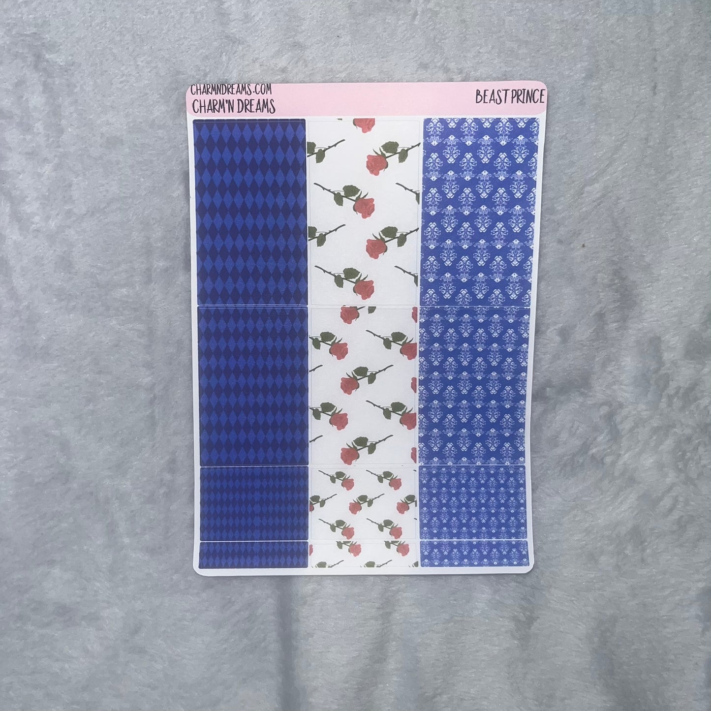 Beast Prince Planner Sticker Kit