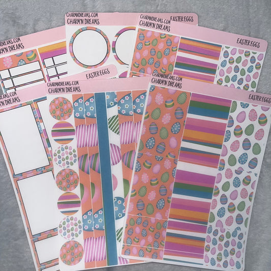 Easter Eggs Planner Sticker Kit