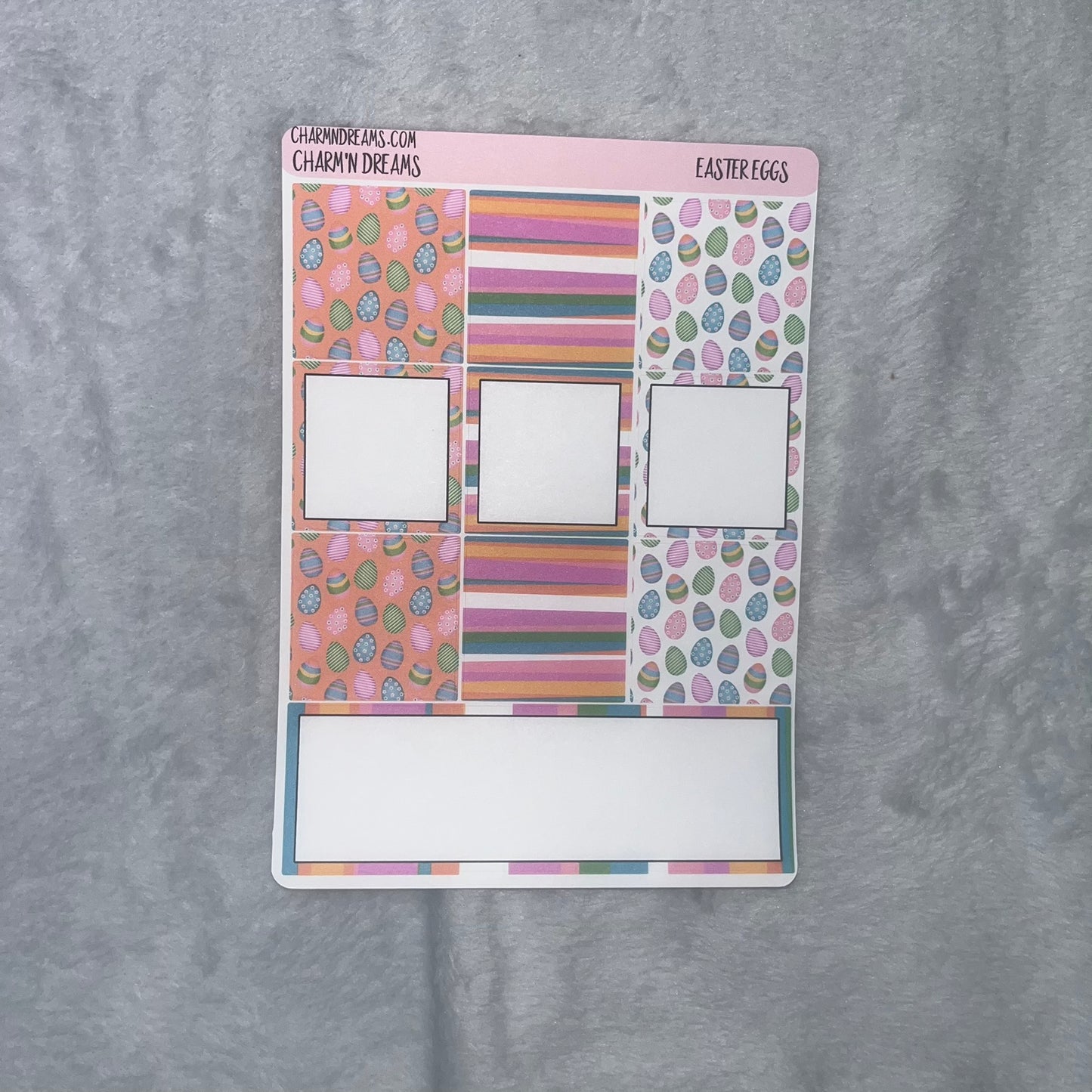 Easter Eggs Planner Sticker Kit