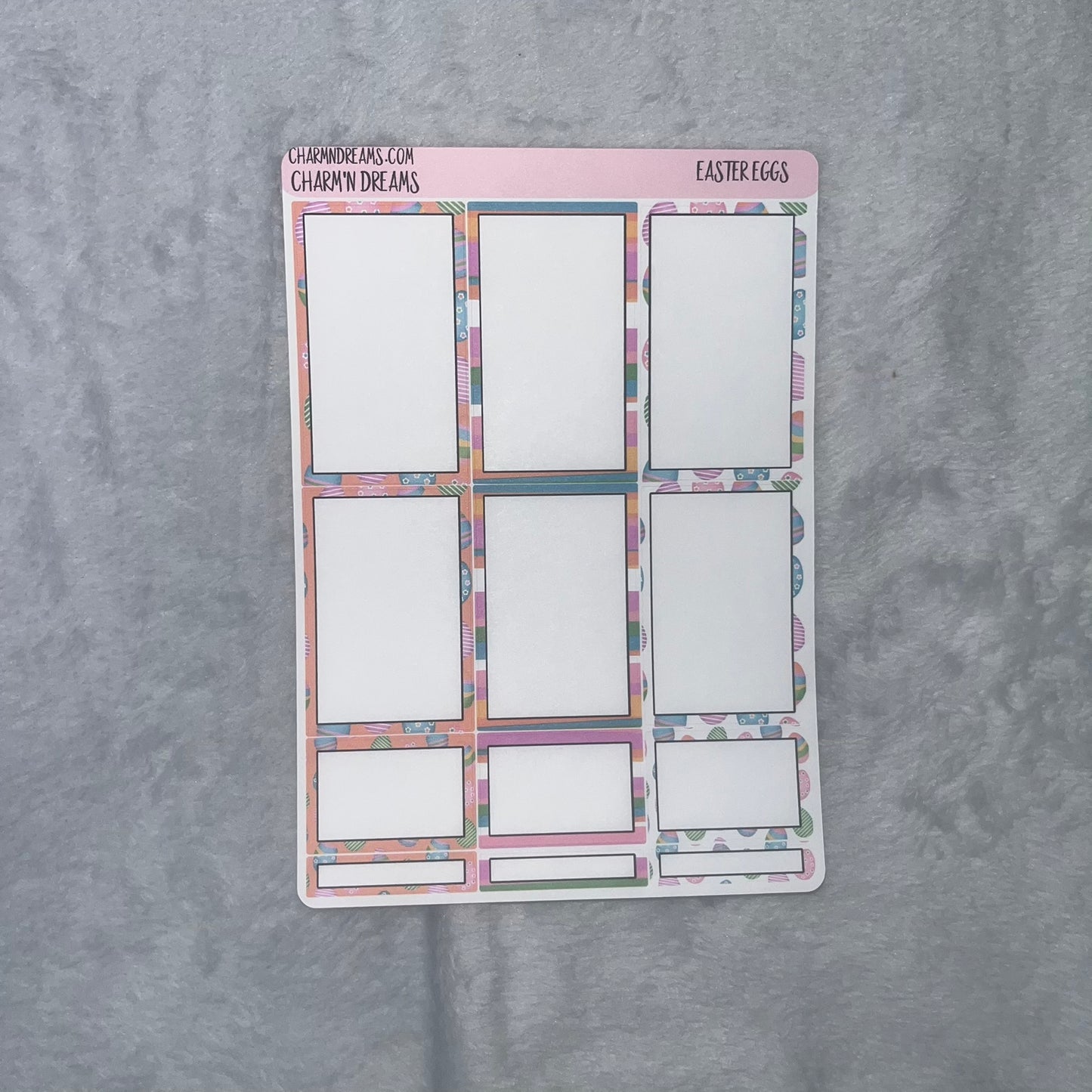 Easter Eggs Planner Sticker Kit