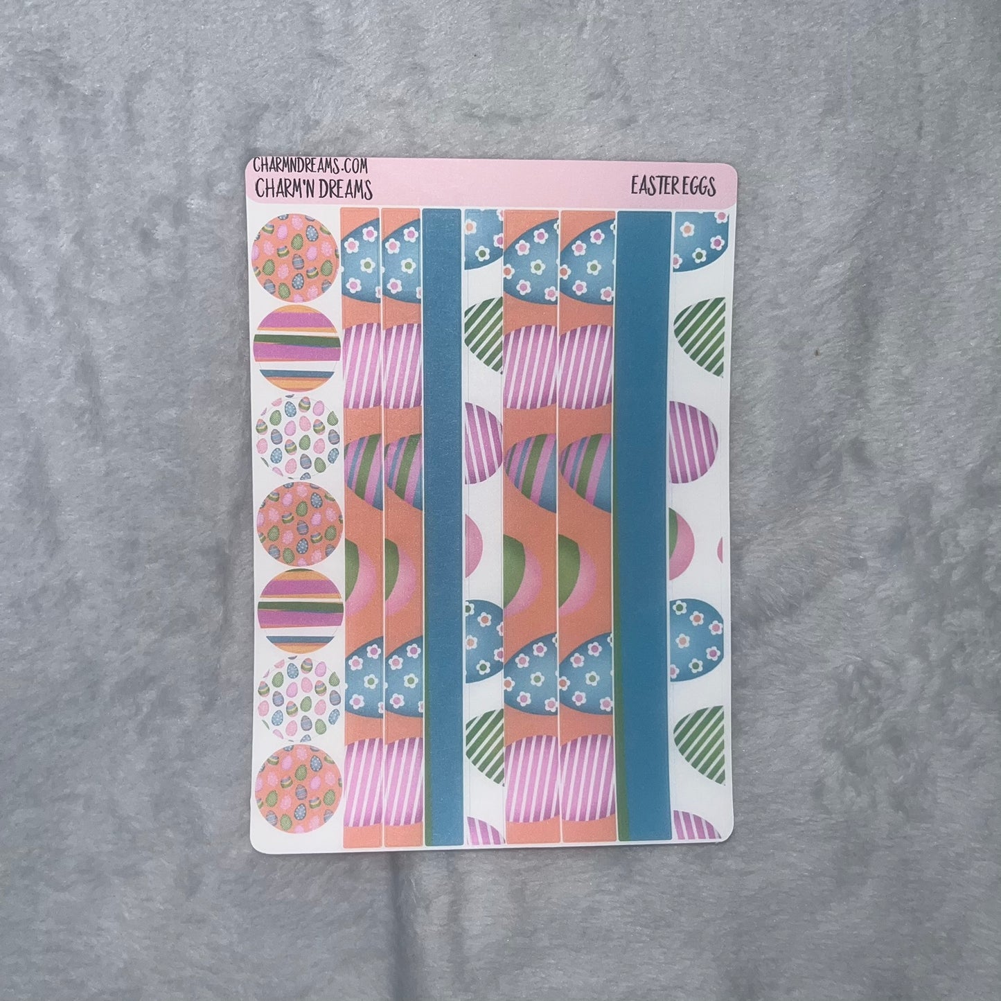 Easter Eggs Planner Sticker Kit