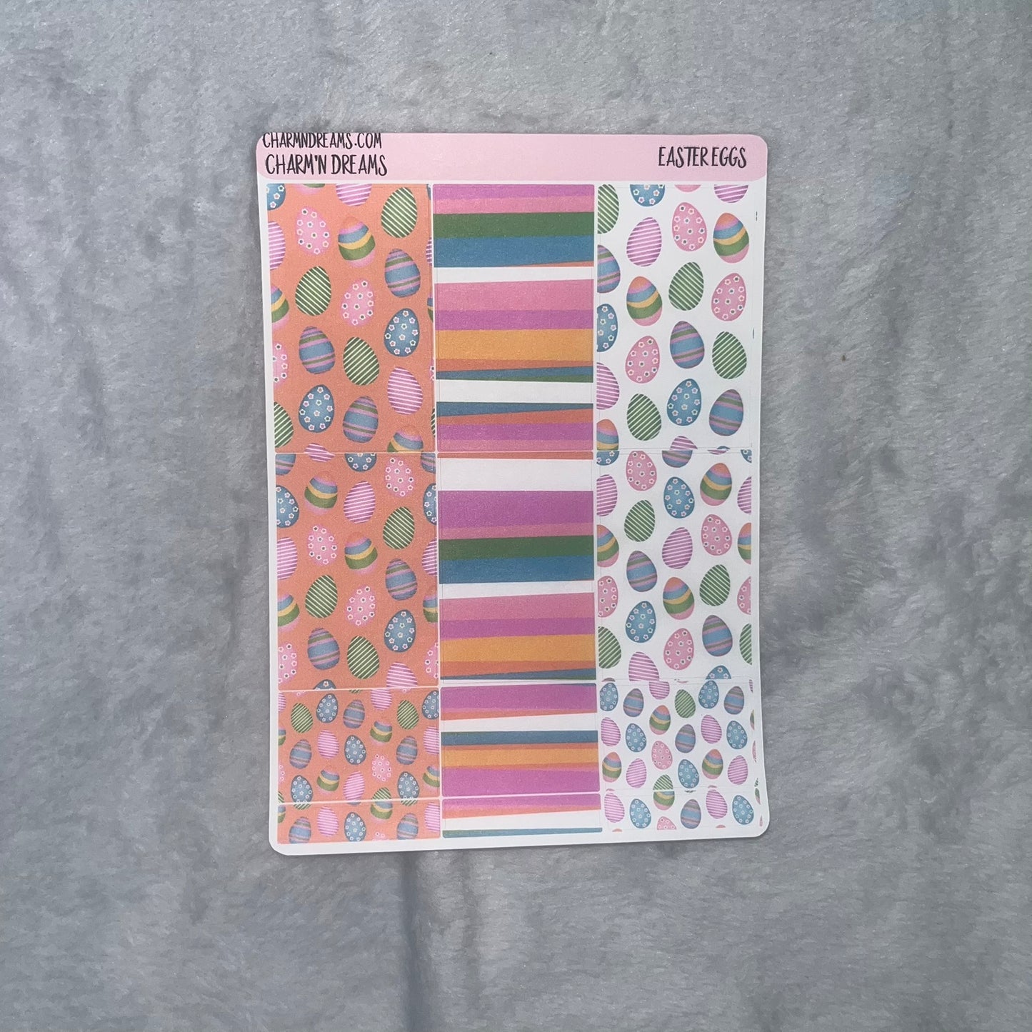 Easter Eggs Planner Sticker Kit