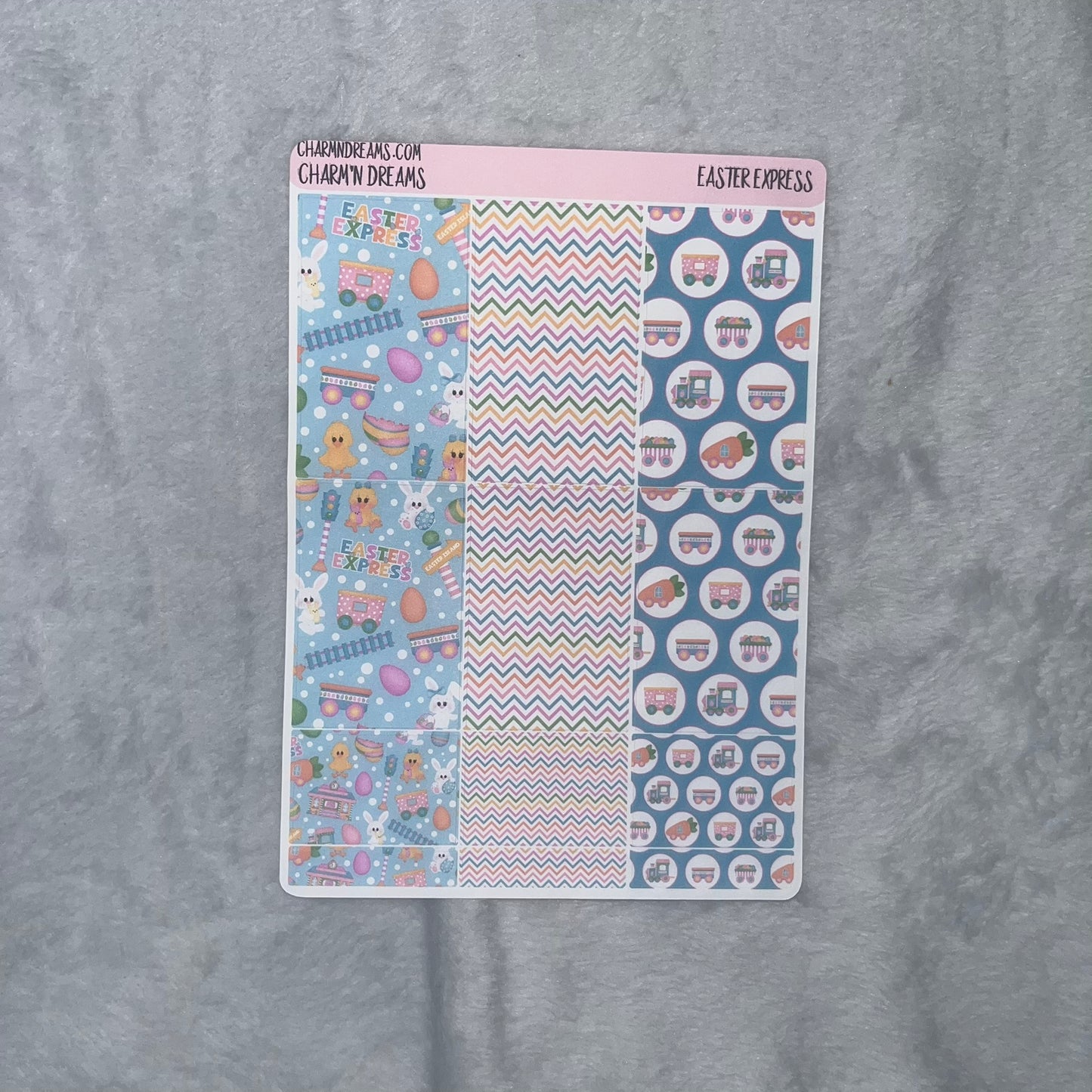 Easter Express Planner Sticker Kit