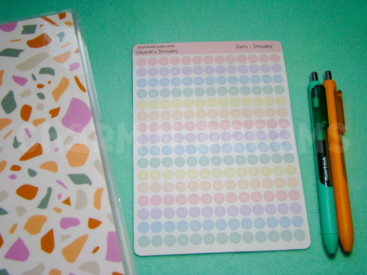 Dreamy Mini Dots Sticker Sheet