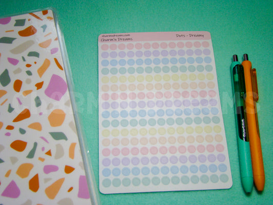 Dreamy Mini Dots Sticker Sheet