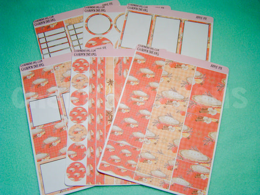 Apple Pie Planner Sticker Kit